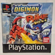 Sony PS1 PLAYSTATION ONE Digimon Rumble Arena **SOMENTE MANUAL**  comprar usado  Enviando para Brazil