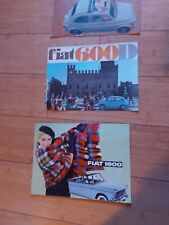 Catalogues brochures fiat d'occasion  Marseille I