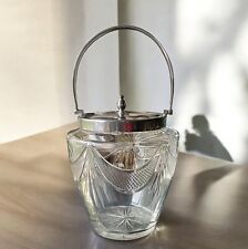 Edwardian glass silver for sale  HALIFAX