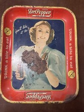 dr pepper wooden tray for sale  Charlton