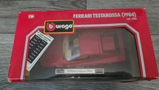 Burago ferrari testarossa for sale  WITNEY