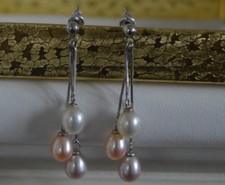 Triple tone pearls for sale  MAIDENHEAD