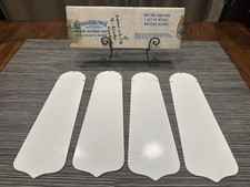 Lâminas de ventilador de substituição Casablanca 16" B73 Lady Delta Branca de Neve (pacote com 4) comprar usado  Enviando para Brazil