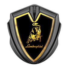 Emblema Escudo Metal LAMBORGHINI para afinación e interior de coche, Tamaño 60mm/65mm segunda mano  Embacar hacia Mexico