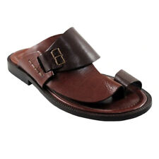 Sandalias informales de verano para hombre con punta anular zapatos retro para manos zapatillas cosidas planas playa segunda mano  Embacar hacia Mexico