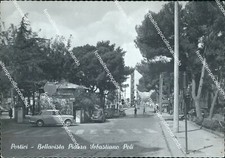 Bg596 cartolina portici usato  Tramonti