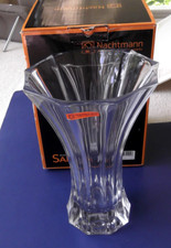 Vaso trompete Nachtmann cristal "safira" 10-1/2" - 80502 - Não usado na caixa comprar usado  Enviando para Brazil
