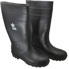 MCR Safety PVC KNEE BOOT MENS STEEL TOE BLK Sz 8 Qty 6 Pairs PBS1208 comprar usado  Enviando para Brazil