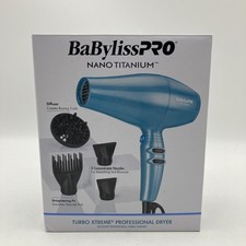 Usado, Secador de cabelo Babyliss Pro Nano titânio 1875W com 4 acessórios - Minimiza o frizz comprar usado  Enviando para Brazil
