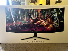 Monitor OLED ponto quântico Alienware AW3423DW 34" 175Hz 21:9 - Branco comprar usado  Enviando para Brazil