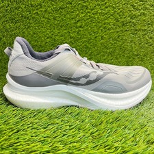Tênis de corrida Saucony Tempus liga quartzo feminino tamanho 11.5 cinza caminhada comprar usado  Enviando para Brazil