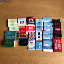 Vintage matchbooks boxes for sale  SUTTON