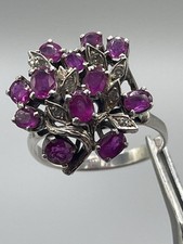 Vintage ruby diamond for sale  HORSHAM