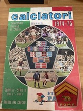 album calciatori panini 1975 usato album calciatori panini 1975 usato Roma