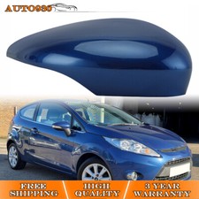 Tampa de espelho asa direita para driver Ford Fiesta MK7 2008-17 impacto profundo azul, usado comprar usado  Enviando para Brazil