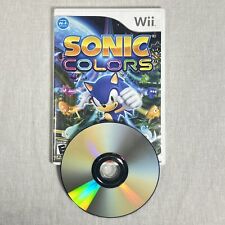 Usado, Sonic Colors Nintendo Wii jogo 2006 na caixa com manual TESTADO comprar usado  Enviando para Brazil