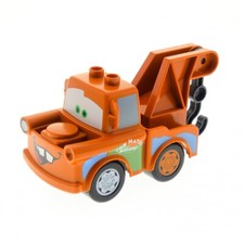 1x Lego Duplo Pojazd Disney Pixar Cars Hook ciemnopomarańczowy 88764pb01 crs046 na sprzedaż  Wysyłka do Poland