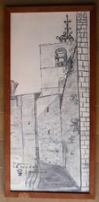 Tableau dessin signé d'occasion  Toulon-