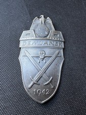 Demjansk ärmelschild 1942 gebraucht kaufen  Bühlertal