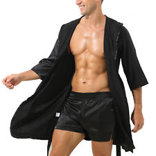 Herren satin bademantel gebraucht kaufen  Bremen