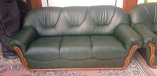 Leder couchgarnitur sofagarnit gebraucht kaufen  Laage