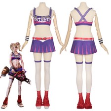 Motosserra pirulito colete Julieta saias fantasias cosplay Halloween ternos de carnaval, usado comprar usado  Enviando para Brazil