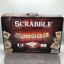 Scrabble deluxe edition for sale  Shipping to Ireland