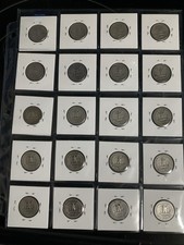 20 moedas de 25 centavos sortidas de prata 90% Washington comprar usado  Enviando para Brazil