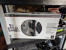  PS3 DJ Hero 2 Pacote de Festa Novo 2 Toca-discos Microfone Não Usado Leia a Descrição  comprar usado  Enviando para Brazil