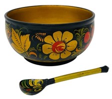 painted spoon russian wooden for sale  Westminster
