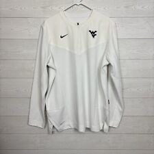 Usado, NIKE DRI FIT WEST VIRGINIA MOUNTAINEERS WVU TEAM EMITIDO EM CAMPO 1/4 ZÍPER GRANDE comprar usado  Enviando para Brazil