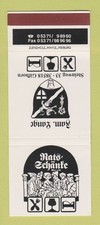 Matchbook cover rats for sale  USA
