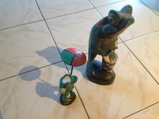 Froschfamilie deko holzfiguren gebraucht kaufen  Vorbach