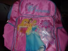 MOCHILA PRINCESA BOLSO ESCOLAR / LIBRO PARA COLOREAR PRINCESA / PERCHAS ROSAS segunda mano  Embacar hacia Argentina