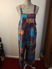 Ladies patchwork dungarees for sale  ELLESMERE