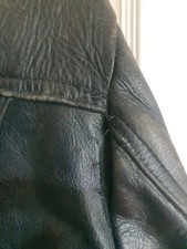 Leather motorcycle jacket for sale  KEIGHLEY