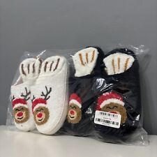 Christmas slippers double for sale  NEWRY