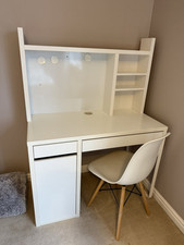 White ikea desk for sale  KEIGHLEY