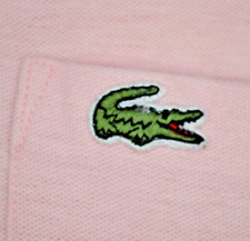 Camisa polo Lacoste vintage IZOD Lacoste tamanho L anos 80 icônica rosa pálido verde crocodilo comprar usado  Enviando para Brazil