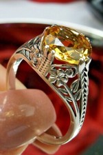 Natural citrine ring for sale  Keller