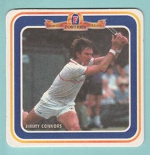 TÊNIS - TAPETE DE CERVEJA - PROMOVE GRANDES NOMES ESPORTIVOS - TENISTA - JIMMY CONNORS comprar usado  Enviando para Brazil