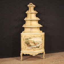 Mobiletto angolare legno usato  Italia