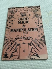 CARTÃO MÁGICO POR MANIPULAÇÃO LEWIS GANSON. LIVRO ANTIGO DE CAPA MOLE. INGLATERRA 1ª edição?, usado comprar usado  Enviando para Brazil