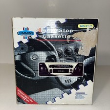 Antigo deck toca-fitas cassete rádio carro caminhão Cummins 2121 NOVO!  Deck AM/FM comprar usado  Enviando para Brazil