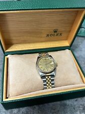 Rolex datejust champagne for sale  STAFFORD