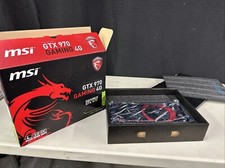 Placa de Vídeo MSI GTX 970 Gaming 4G PCI-E Displayport/HDMI/Dual-DVI comprar usado  Enviando para Brazil