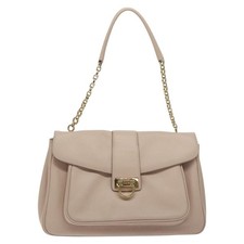 Usado, Salvatore Ferragamo Gancini Beige De Piel Para Hombro Bolsa Auténtica comprar usado  Enviando para Brazil