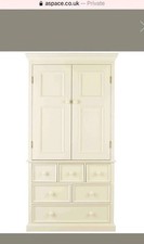 White aspace wardrobe for sale  LEIGHTON BUZZARD