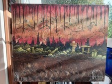 Grande huile toile d'occasion Grande huile toile d'occasion  Mitry-Mory