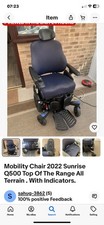 Electric mobility chair for sale  NORWICH